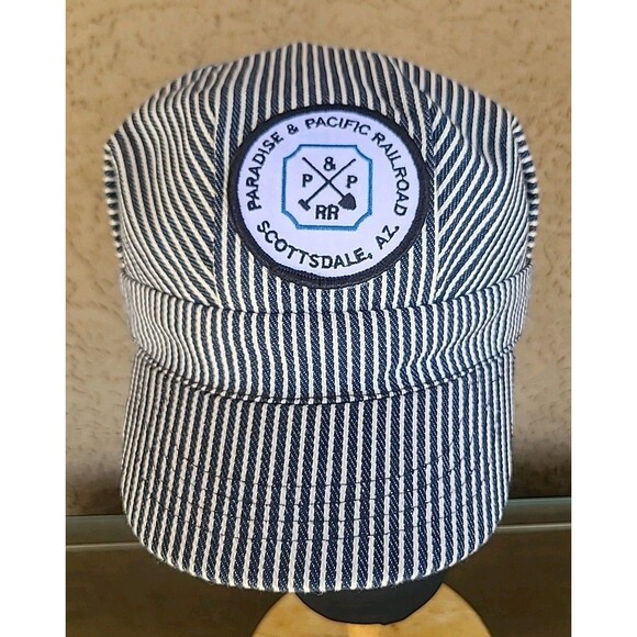 Paradise Pacific Railroad Train Engineer Conductor Hat Scottsdale Arizona - Picture 1 of 6